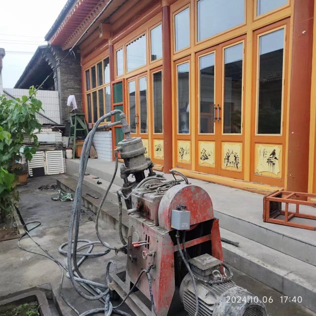 沅陵房屋地基沉降注浆加固施工